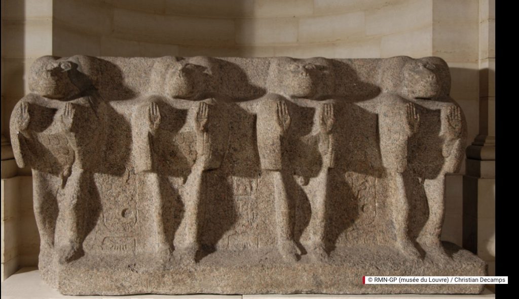 Etude 2 Partie Image d'accroche (Babouins de Ramsès 2 Louvre N383 - RMN (jpg 213 Ko)